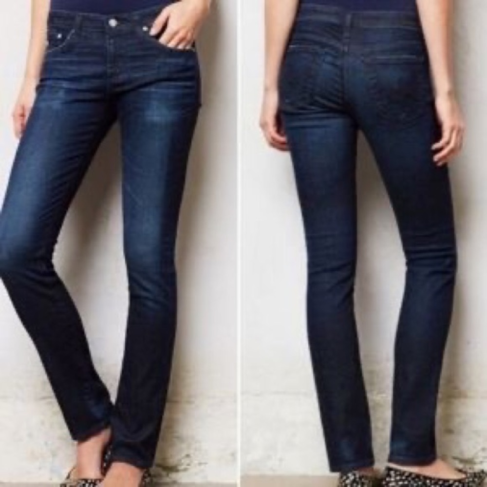 AG Adriano Goldschmeid Stevie Ankle Jeans - Size 29R